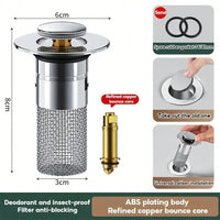Elite Steel Drain Stoppers